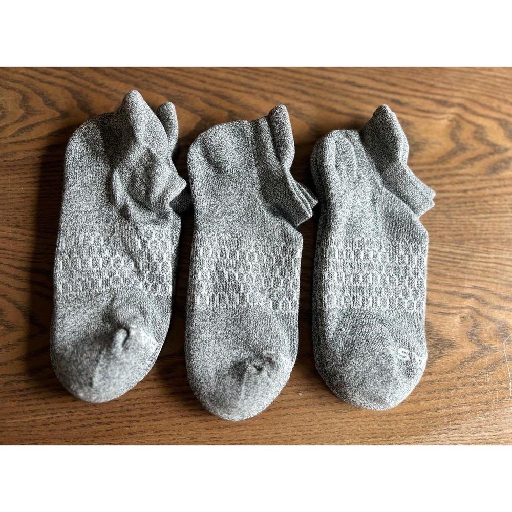 Bombas Ankle Socks 3 Pairs Medium Gray NWOT